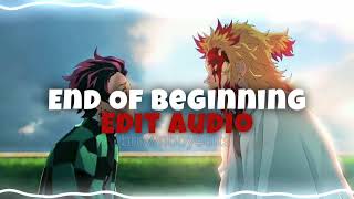 End Of Beginning  Djo Edit Audio [upl. by Aicram]