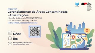 Palestra  Gerenciamento de áreas contamindas  Atualizações [upl. by Alliw413]