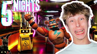 Beating All Five Nights At Freddys Games On Stream Stream 4 [upl. by Seko]