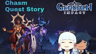 Mini Boss Chasm Story Quest  Vs Abyss Lector Egill and Agnarr  Genshin Impact 26 [upl. by Godard]