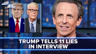 Trump Tells 11 Lies During Hugh Hewitt Interview [upl. by Alix410]