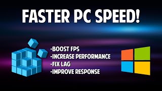 How to Increase Your PC Speed for FREE using Registry Best Settings 2024 [upl. by Eltsirhc]