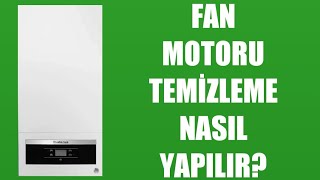 Buderus Kombi Fan Motoru Temizleme Nasıl Yapılır [upl. by Finnie]