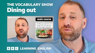 🍽️ The Vocabulary Show Dining out  Learn 28 English words and phrases in 10 minutes [upl. by Laufer2]