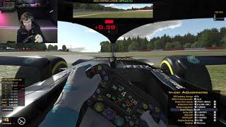 What if you turn on the BRAKE MAGIC when driving the Mercedes W12 on iRacing [upl. by Anivel677]