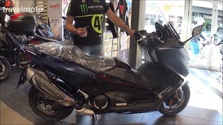 YAMAHA TMAX 530  easy review travelmoto style 2019 [upl. by Marlen]