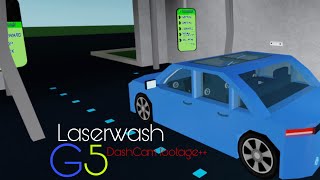 Laserwash G5 at PDQ car wash  Roblox [upl. by Eyatnod]