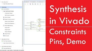 RTL Synthesis with demo using Xilinx Vivado Digital System Design 2018 Lec 430 UrduHindi [upl. by Bayless]