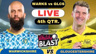 Live Warwickshire vs Gloucestershire T20 Blast  WARKS vs GLCS Live Score Commentary T20 Blast 2024 [upl. by Stahl369]