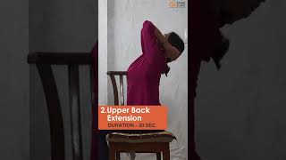 3 Simple Exercises For Your Neck amp Upper Back [upl. by Nwahsal]