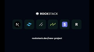 RockStack Quickstart Nextjs Drizzle Stripe Resend and shadcnui [upl. by Hanny]