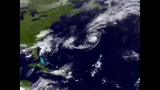 EdouardHurricane to Tropical StormSept 2014 [upl. by Canning]