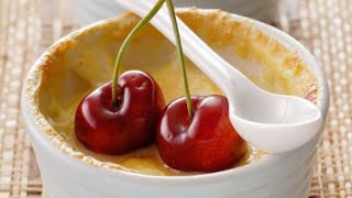 Recette  Crème aux œufs aux fruits rouges [upl. by Hanford581]