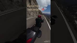 Living on the Edge Motorcycle Tour of Furka Pass Switzerland 🏍️ [upl. by Vacuva462]