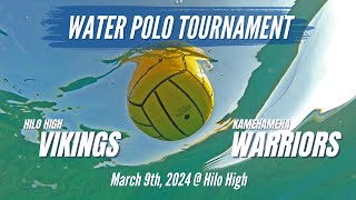 3924 Girls Water Polo vs Kamehameha Schools Hawaii [upl. by Kcerb]