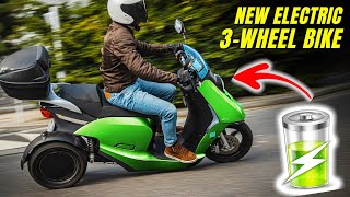 Electric 3Wheel Scooters and Trikes with Smart Suspensions for Better Cornering [upl. by Oijile]