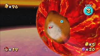 Melty Molten Galaxy Hidden Star  Super Mario Galaxy 3D AllStars [upl. by Zednanreh]