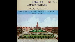 Lebrun  Oboe Concerto No 6 F Major  Thomas Indermühle [upl. by Carrnan]