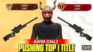 FREE FIRE AWM KING 😱😱BR RANK PUSH KAISE KAREgamingfreefire trading video hacker ha bhai😱😱 [upl. by Melisa]