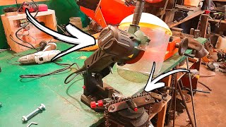 Parkside saw chain sharpener How to sharpen a chain [upl. by Ocram]