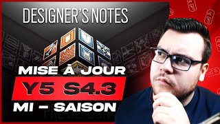 FRPatch Notes Y5S43 MiSaison  Neon Dawn  Rainbow Six Siege [upl. by Taddeo]