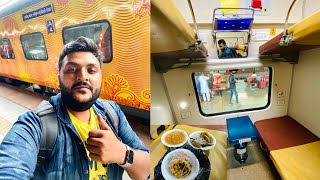 New Tejas Rajdhani train journey  IRCTC  Patna to Delhi [upl. by Anilemrac445]