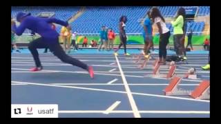 Trayvon Bromell Marvin Bracy go 12 in mens 100m  2022 Diamond League Silesia  NBC Sports [upl. by Fabyola]