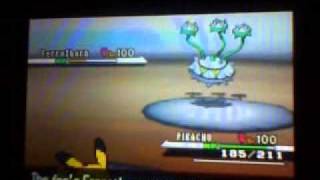 Pokemon Black and White wifi battle 1st battle [upl. by Nekal869]