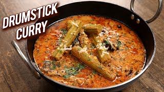 Drumstick Curry  Healthy Drumstick Curry  South Indian Style Mulakkada Curry Recipe  Ruchi [upl. by Brinkema980]