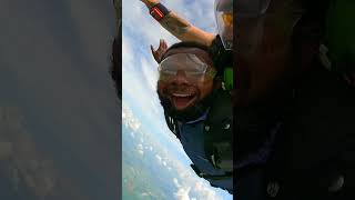 First Tandem Skydiving At Skydive Houston Texas [upl. by Alonso709]