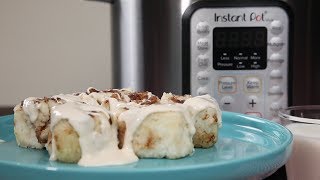 Instant Pot Fluffy Pancake Cinnamon Rolls [upl. by Ianteen]