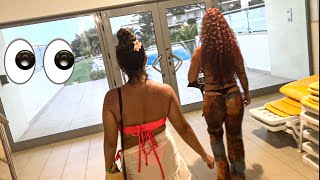 WE BROUGHT A GROUP OF GIRLS BACK TO OUR VILLA AND THIS HAPPENED😱😱  PRE AFRO NATION VLOG🇵🇹 [upl. by Toshiko]