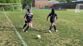 Girls Soccer Accokeek Academy vs Colin Powell [upl. by Allehc]