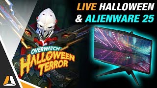 Live Halloween Test Écran 240Hz AW2518H amp Giveaway ► VLOG Sponsorisé [upl. by Anawaj519]