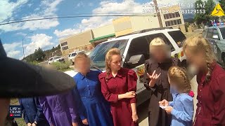 Polygamist Cult Prophet Caught Towing Underage Girls in Trailer — Full Bodycam [upl. by Atinod28]