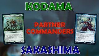 Ultimate Partner Combo  Kodama of the East Tree and Sakashima of a Thousand Faces EDH Deck Tech [upl. by Cila]