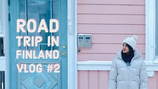 Vlog 2  Snowy road trip in Finland  Oulu  Nordic  White Christmas travelvlog diyacam [upl. by Yung]