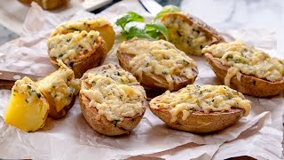 Kartoffeln mit Basilikum und Käse überbacken [upl. by Leirad]