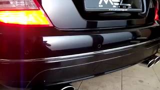 MEC Design W204 C200 Exhaust  Sound Version Earthquake [upl. by Dorella]