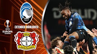 Atalanta vs Bayer Leverkusen Extended Highlights  UEL Final  CBS Sports Golazo [upl. by Arrec]