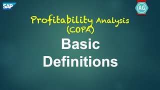 S4HANA Profitability Analysis COPA  1 Basic Definitions and Importance [upl. by Endo]