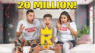 We Reached 20 Million Subscribers EMOTIONAL [upl. by Mcevoy]