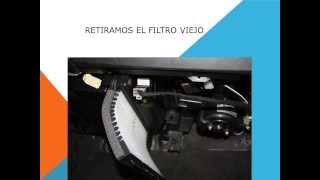 Como cambiar filtro habitaculo filtro anti polen en un Volvo S40 y V40 [upl. by Anead969]