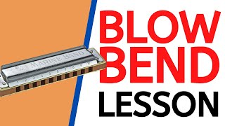 How to play harmonica blow bends [upl. by Bendick]