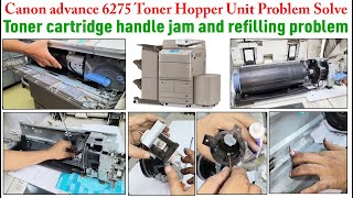 Canon Advance 6275 Hopper Unit Handle Jam All Problem Solve HindiUrdu and English Subtitle [upl. by Casta705]