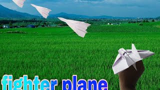 how to make fighter plane easy flying fighter airplane [upl. by Siuluj]