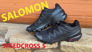 Salomon Speedcross 5 Review and Trail Run Test [upl. by Krys337]