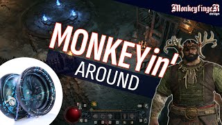 MONKEYin Around Diablo IV with the Corpse Caller Prime8 and Raptor Skin Gelada 20 yoyos [upl. by Brownson11]