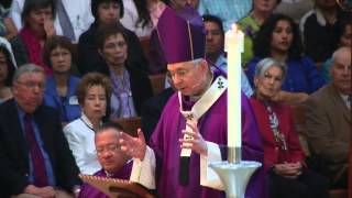 Fourth Sunday of Lent  Laetare Sunday Homily by Archbishop José H Gomez 3302014 [upl. by Garrity633]