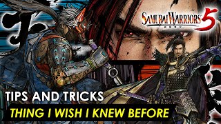 Samurai Warriors 5  Things i Wish i Knew Before Tips and Tricks [upl. by Laehcim]